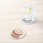 感覚で泡立てる – Coffee Art ペーパーコースター (インサイチュ)