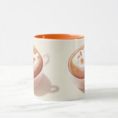 感覚で泡立てる – Coffee Art マグカップ (中央)