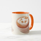 感覚で泡立てる – Coffee Art マグカップ (正面右)