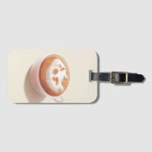 感覚で泡立てる – Coffee Art ラゲッジタグ (正面横)