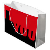 感覚のために設計されているカスタムなギフトバッグ ラージペーパーバッグ (裏面アングル)