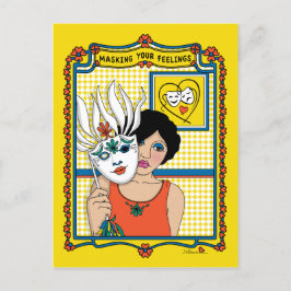 感覚のマスキング_B_ポストカード ポストカード