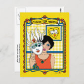 感覚のマスキング_B_ポストカード ポストカード (正面/裏面)