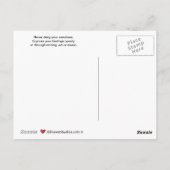 感覚のマスキング_B_ポストカード ポストカード (裏面)