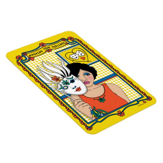 感覚のマスキング_B_4x6冷蔵庫 マグネット (右側)