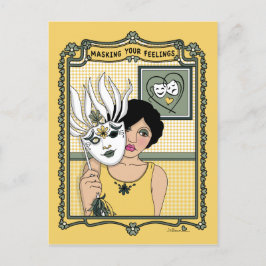 感覚のマスキング_C_ポストカード ポストカード