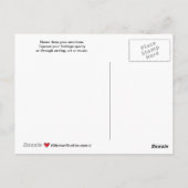 感覚のマスキング_C_ポストカード ポストカード (裏面)