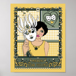 感覚のマスキング_C_8x10ポスター ポスター