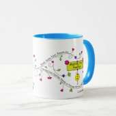 感覚のマスク_ マグカップ (正面右)