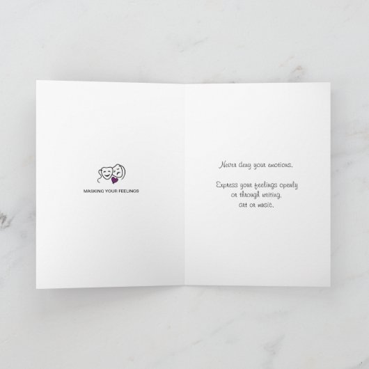 感覚のマスク_A_Greeting カード (内部)