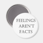 感覚は事実ではない マグネット (正面/裏面)