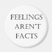 感覚は事実ではない マグネット (正面)