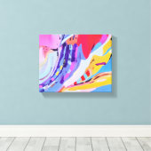 感覚は野生 キャンバスプリント (インサイチュ (ウッドフロア))