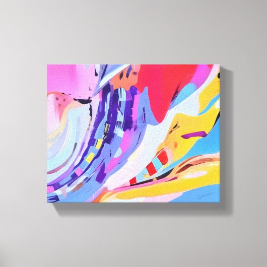 感覚は野生 キャンバスプリント (正面)