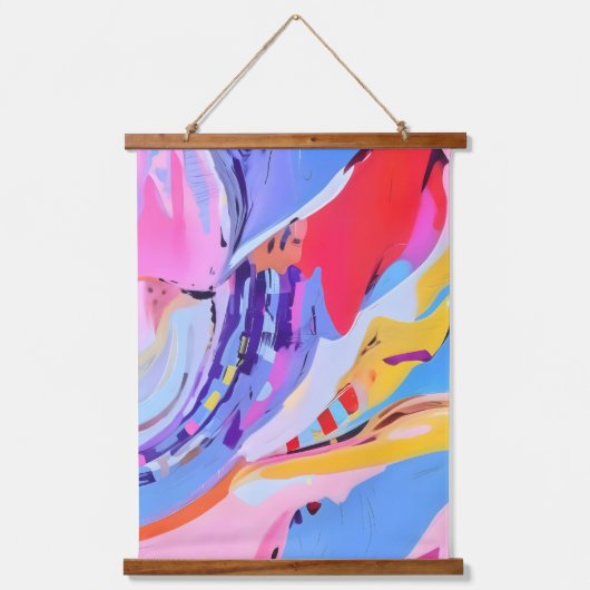 感覚は野生 吊り下げ型タペストリー (正面)