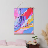 感覚は野生 吊り下げ型タペストリー (寝室)