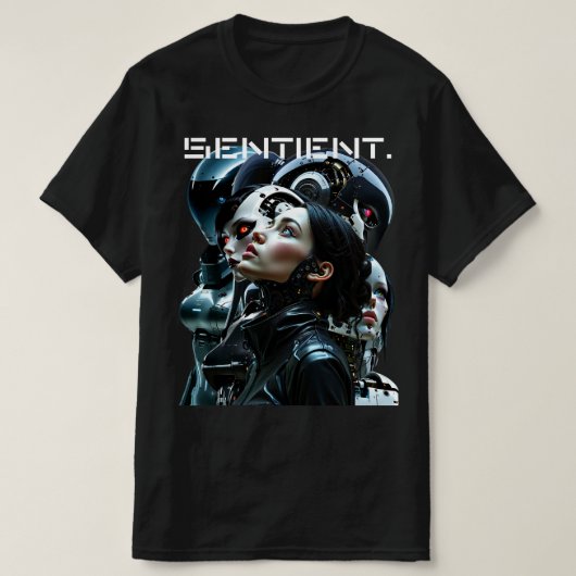 感覚を持つ。 Tシャツ (デザイン正面)