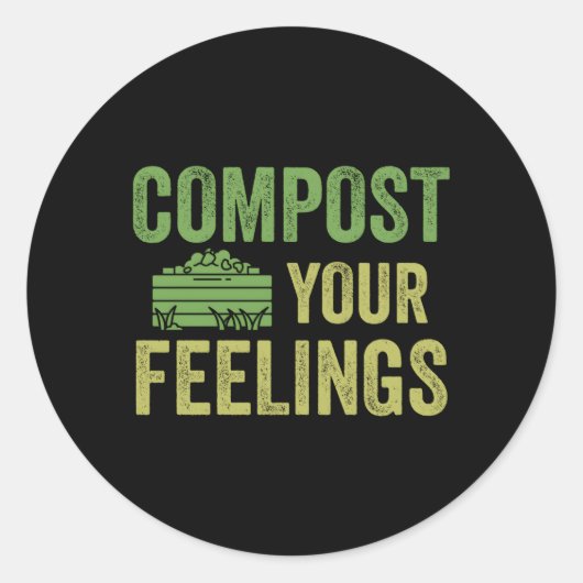 感覚エキスパートCom堆肥化ワームを堆肥化 ラウンドシール (正面)