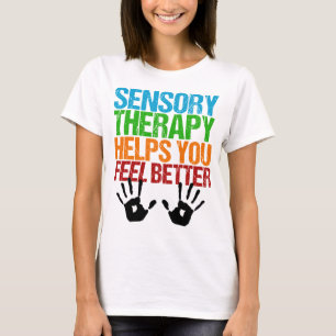 感覚セラピー手紋職業セラピスト Tシャツ