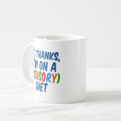 感覚ダイエットおもしろい職業セラピーSPD コーヒーマグカップ (正面左)