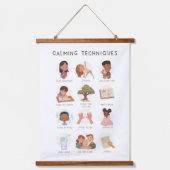 感覚チャート、沈静化手法 吊り下げ型タペストリー (正面2)