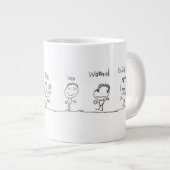 感覚マグ ジャンボコーヒーマグカップ (正面右)