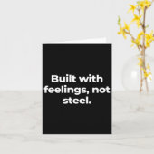 感覚付き カード (黄色い花)