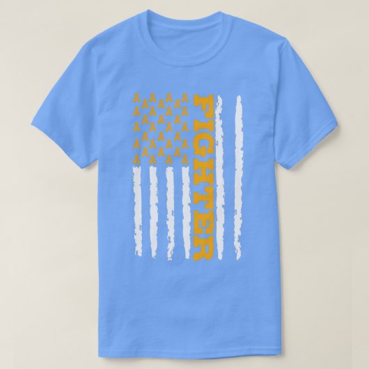 感覚処理障害認識度4 Tシャツ (デザイン正面)