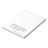 感覚感性引用文I ノートパッド (回転)