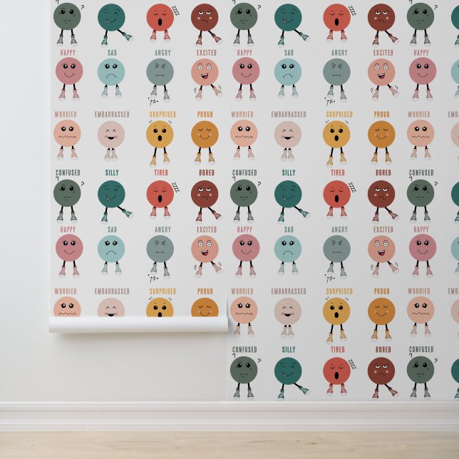 感覚感情顔グラフクラスルームの装飾 壁紙 (アプリケーション)