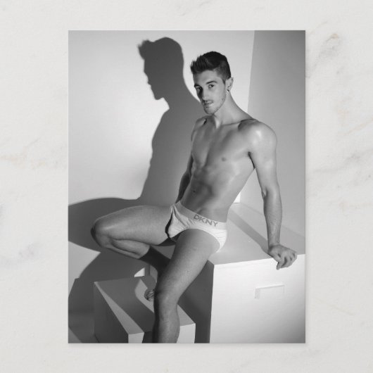 感覚男らし性#1 ポストカード (正面)