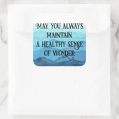 感覚疑問に思 スクエアシール (バッグ)