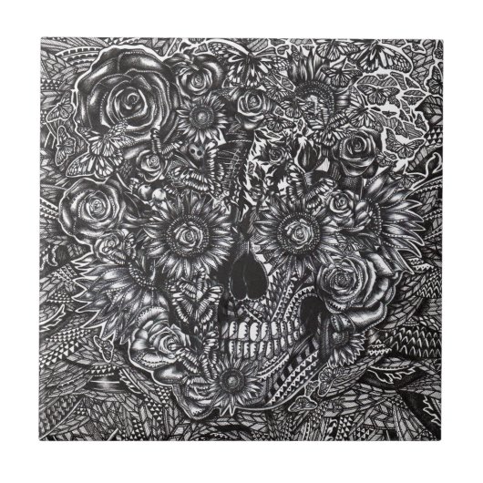 感覚的な積み過ぎ タイル (正面)