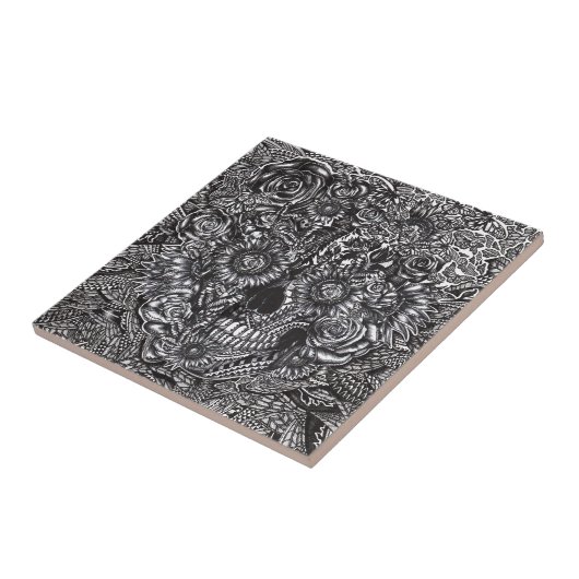 感覚的な積み過ぎ タイル (側面)