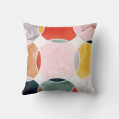 感覚的 – 円パターン クッション (裏面)