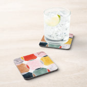 感覚的 – 円パターン コースター (右側)