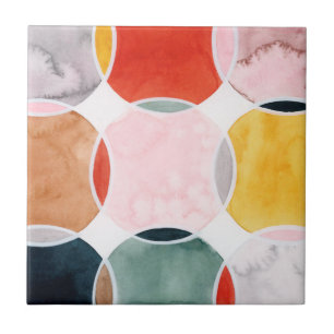 感覚的 – 円パターン タイル