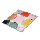 感覚的 – 円パターン タイル (側面)