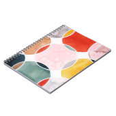 感覚的 – 円パターン ノートブック (左側)