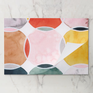 感覚的 – 円パターン ペーパーパッド