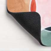 感覚的 – 円パターン マウスパッド (コーナー)