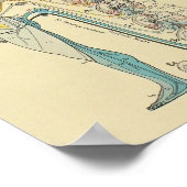 感覚神経神経神経医療解剖図 ポスター (角)