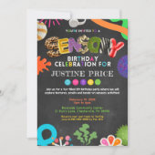 感覚誕生祝い招待状 招待状 (正面)