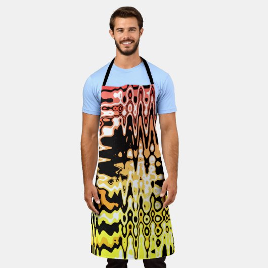 感覚 エプロン (着用した状態)