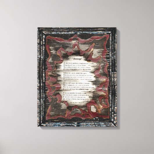 感覚 キャンバスプリント (正面)