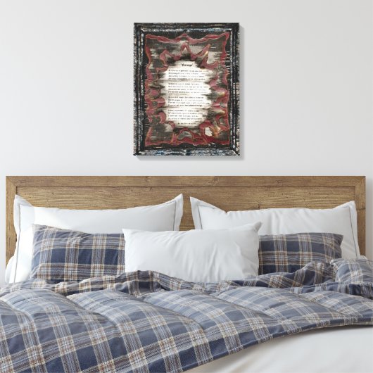 感覚 キャンバスプリント (インサイチュ (寝室))
