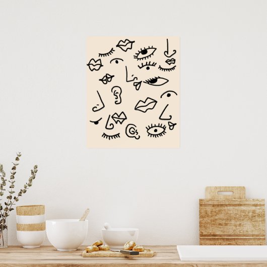 感覚 ポスター (キッチン)