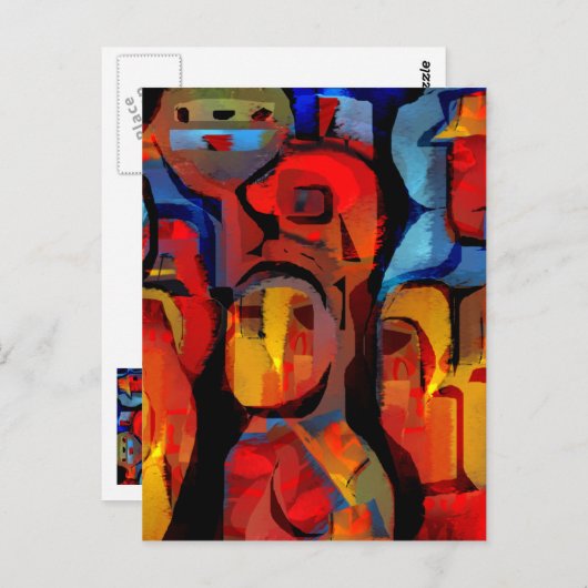 感覚 ポストカード (正面/裏面)