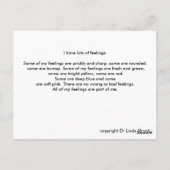 感覚 ポストカード (裏面)