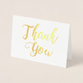 感謝ありがとう 箔カード (正面)